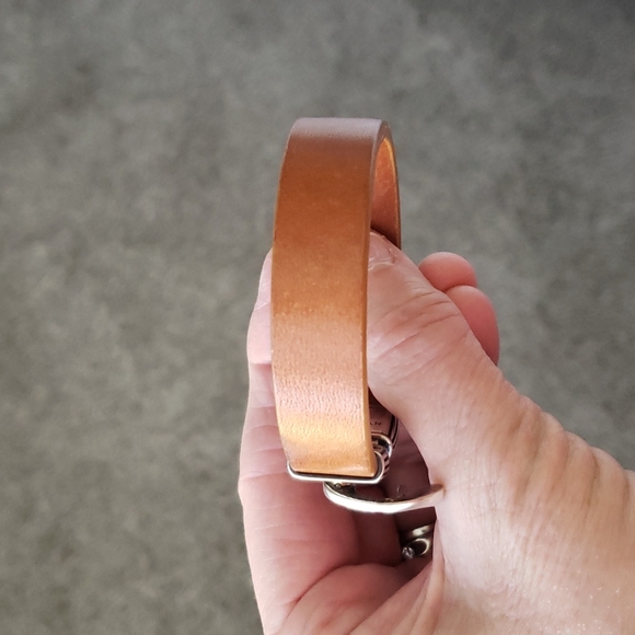 David Yurman .925 Sterling Vintage Leather Bracelet - Picture 9 of 11